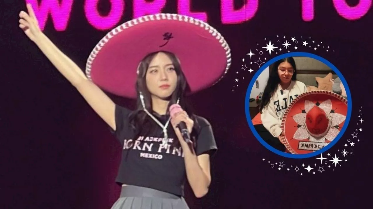 Fan de BlackPink es castigada por comprar boletos con la tarjeta de su papá y remata el sombrero que usó Jisoo en México