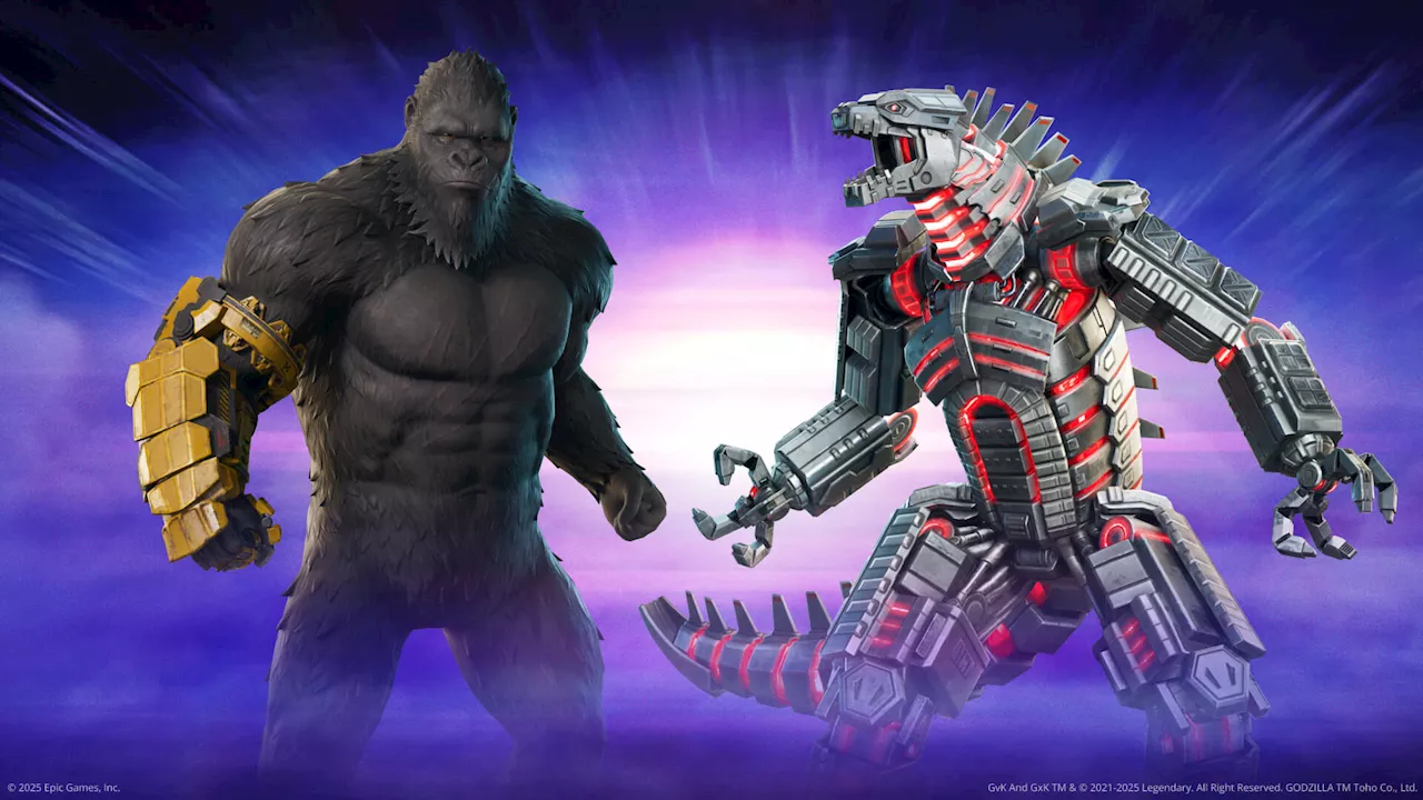 Monsterverse Comes to Fortnite: Godzilla, Kong, Mechagodzilla and More!
