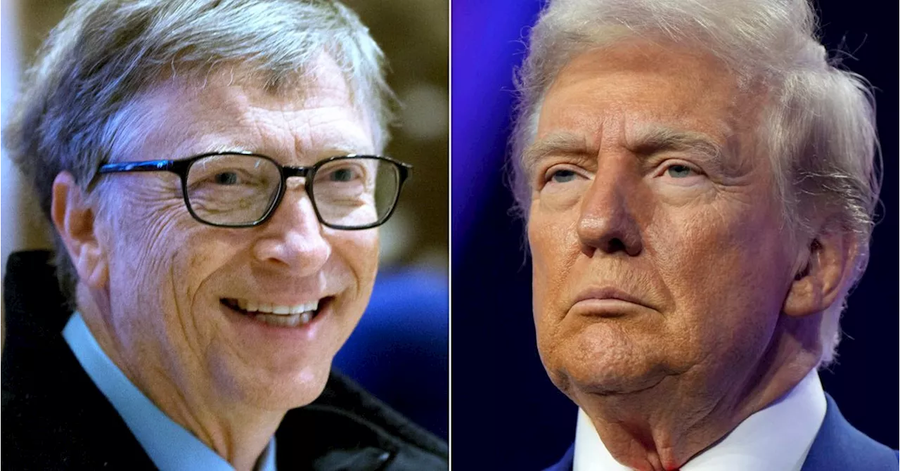 Bill Gates Reveals What He Discussed With Trump During Recent Private Meeting