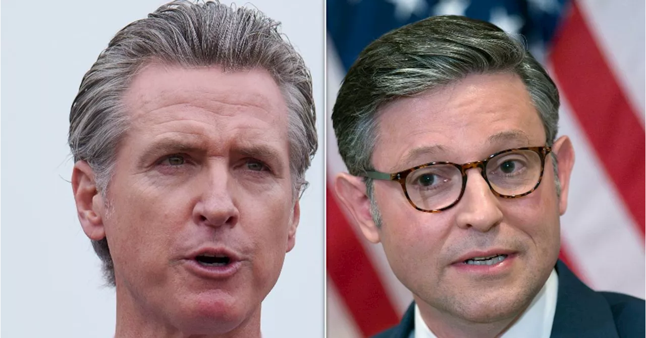 'Do The Right Thing': Gavin Newsom Blasts Mike Johnson's 'Partisan Games' Amid Wildfires