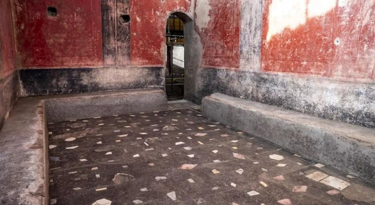 Pompei, scoperto complesso termale all'interno di una domus privata: tra i più grandi mai venuti alla luce