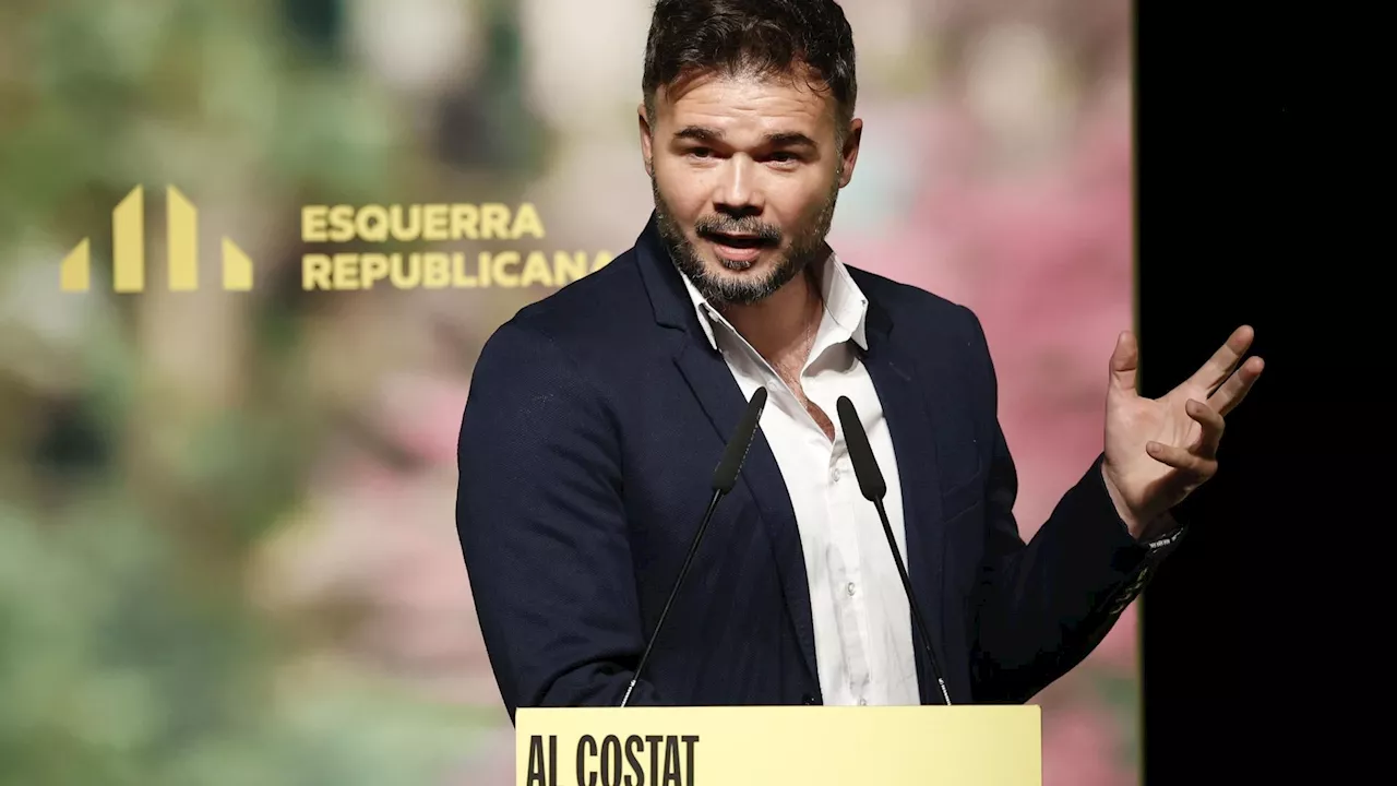 Gabriel Rufián dimite como concejal de Santa Coloma de Gramenet