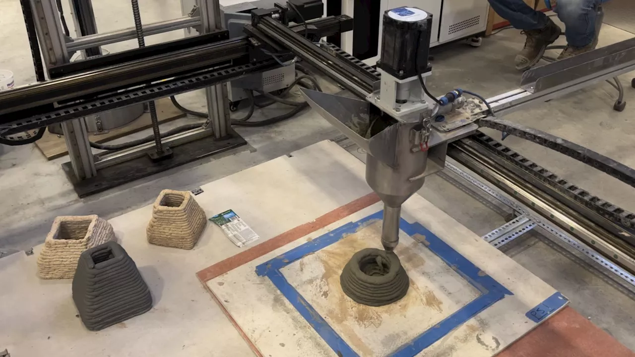 UNM Researchers Develop Bendable Concrete for 3D Printing