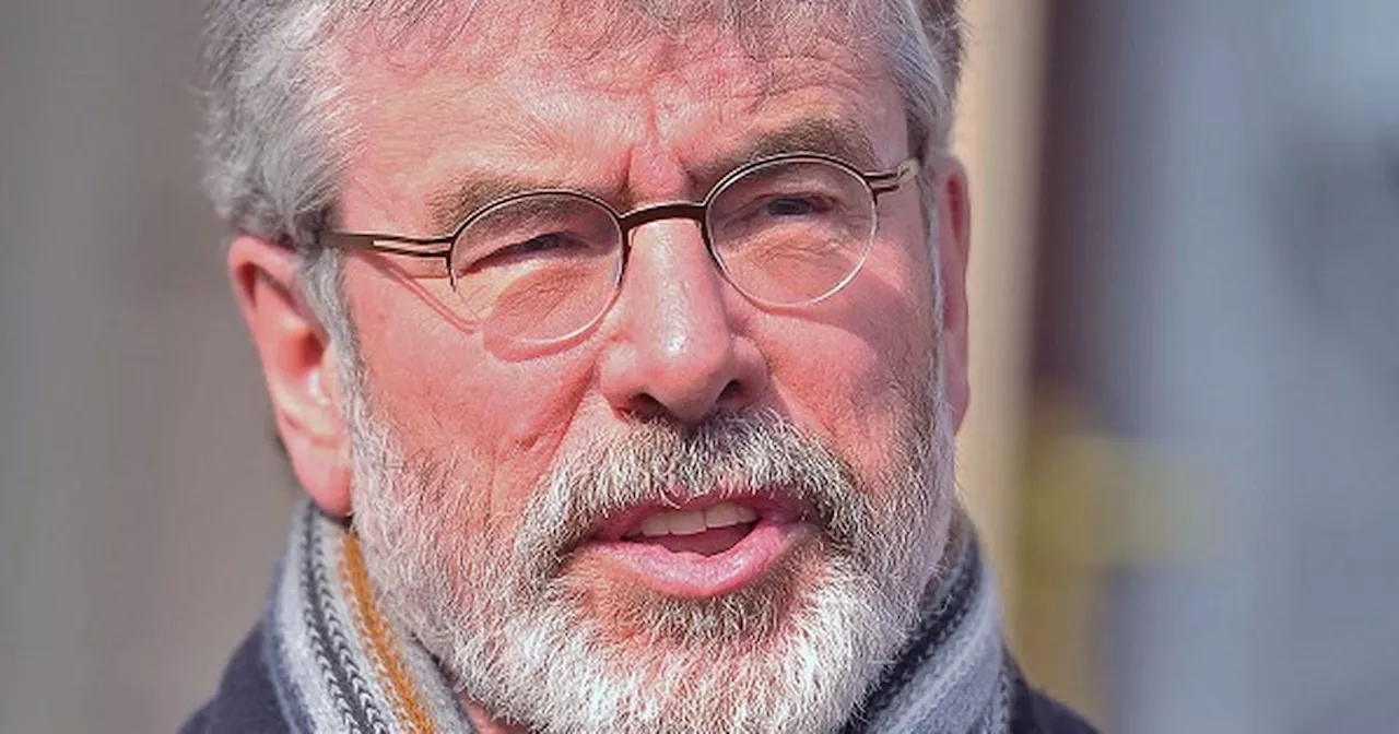 Gerry Adams 'not surprised' at UK attempts to stop him claiming compensation