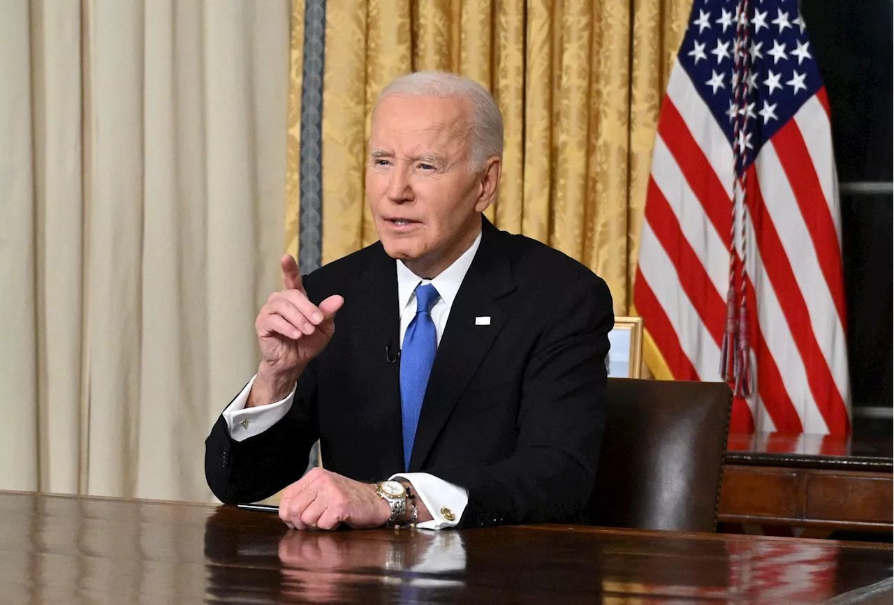 Joe Biden Faz Despedida da Casa Branca