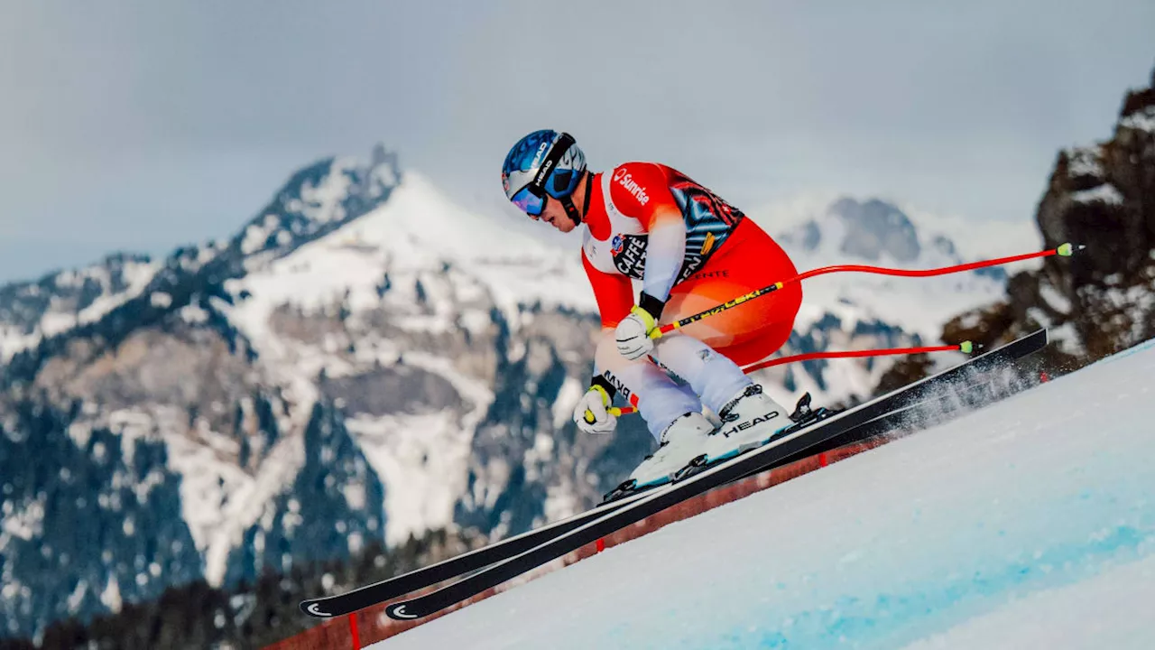 Schweizer Franjo von Allmen feiert Weltcup-Sieg im Super G von Wengen