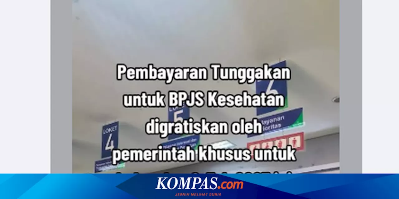 Pemerintah Disebut Gratiskan Tunggakan Iuran Januari-Februari 2025, BPJS Kesehatan: Hoaks