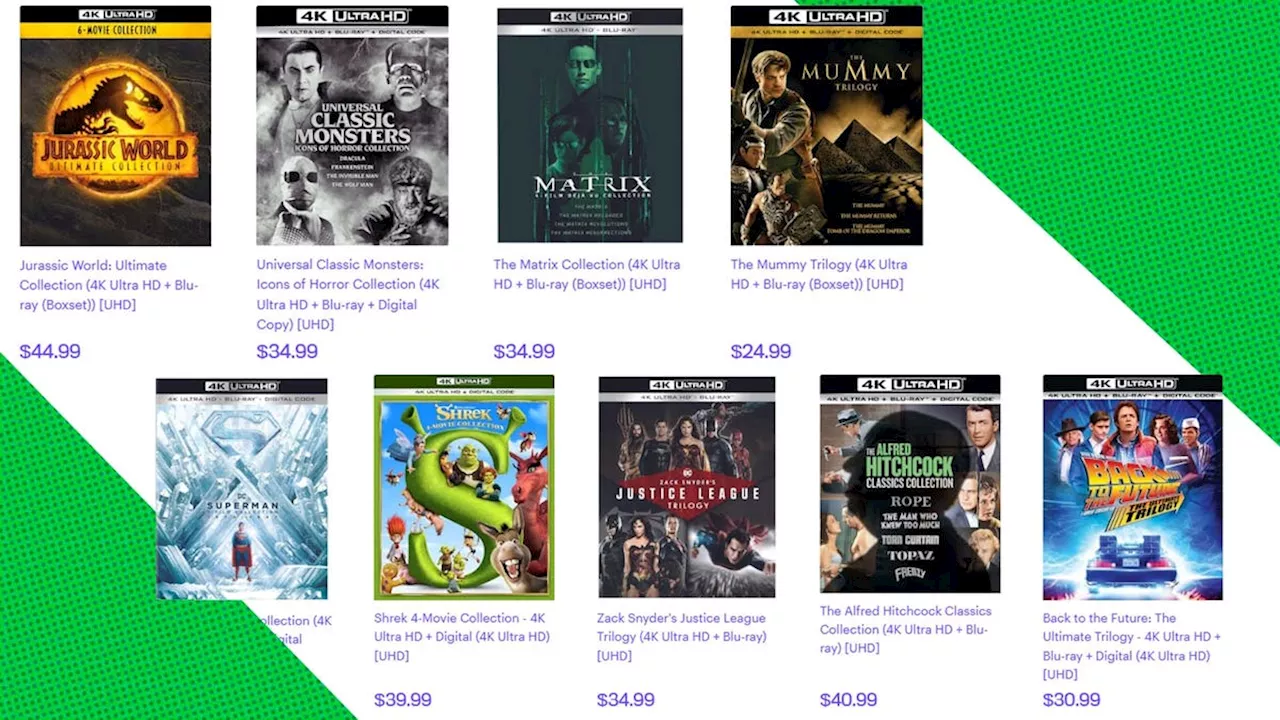 A Ton Of 4K Blu-Ray Box Sets Are On Sale Right Now