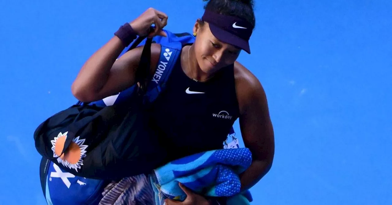 Naomi Osaka warf bei den Australian Open das Handtuch