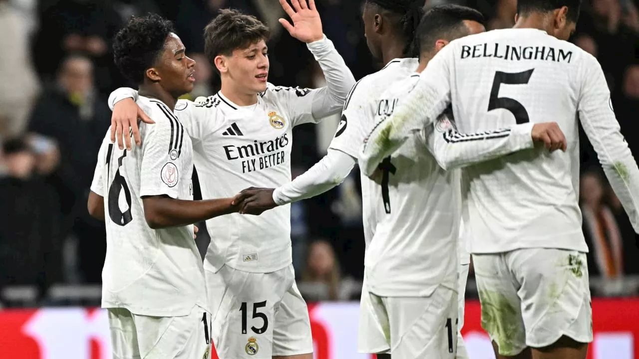 Endrick brilha, Real Madrid vence Celta e avança na Copa do Rei