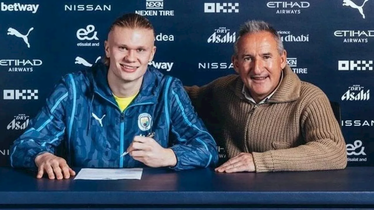 Haaland Renová contrato com Manchester City até 2034