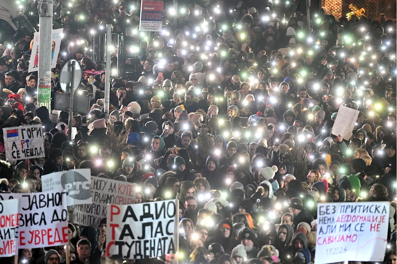 Manifestations étudiantes en Serbie: «Tout savoir, c'est votre droit»