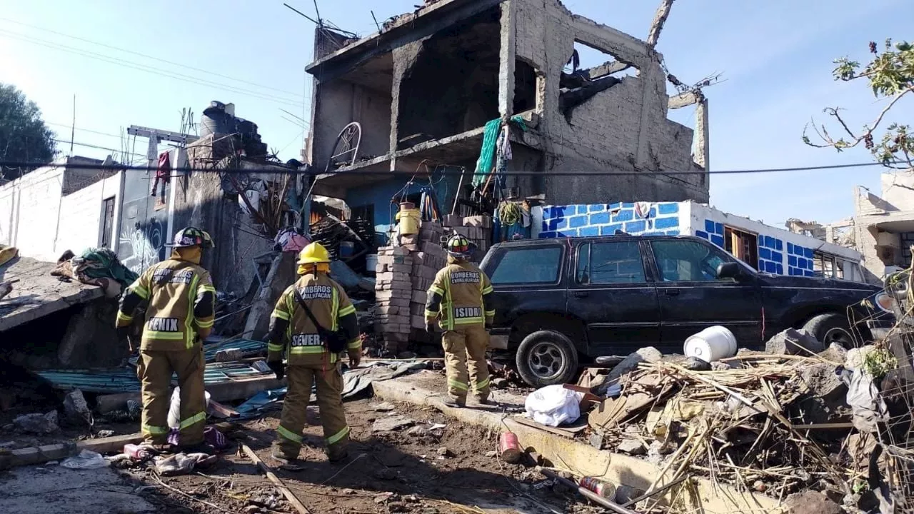 Explosión en taller clandestino de pirotecnia deja dos muertos en Chimalhuacán