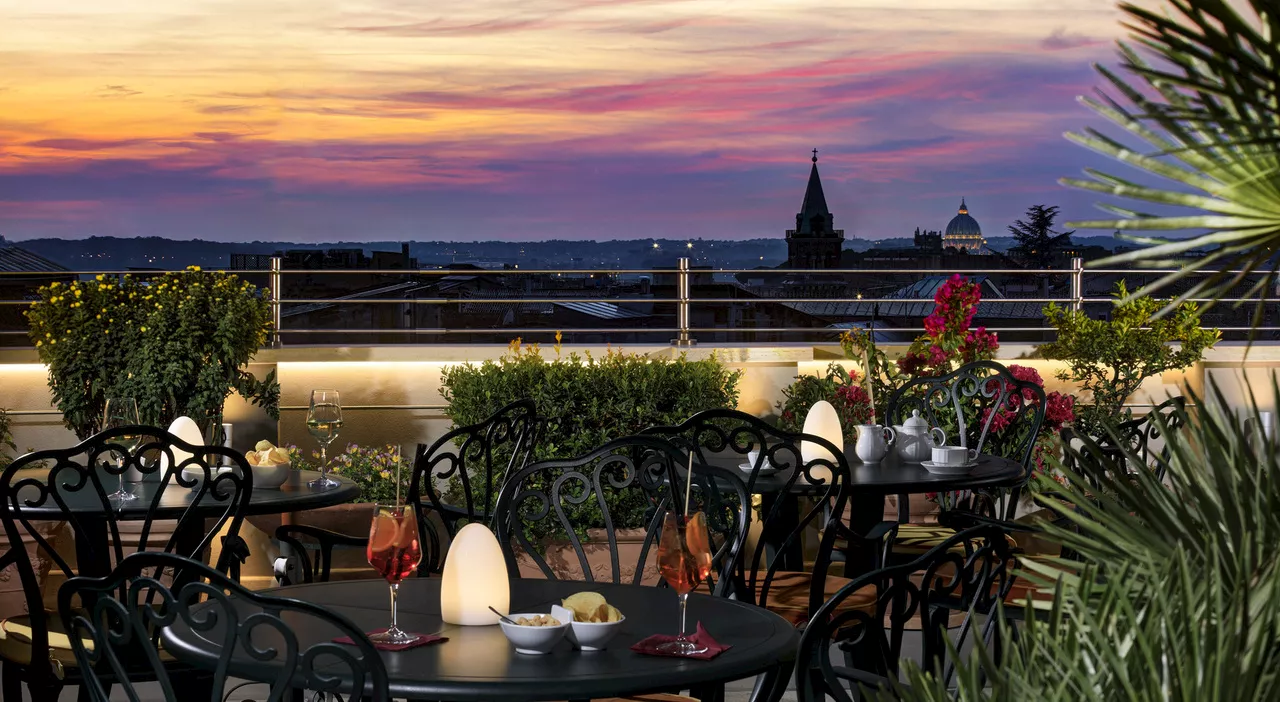 Natale a Roma: una terrazza dove charme e tradizione si incontrano