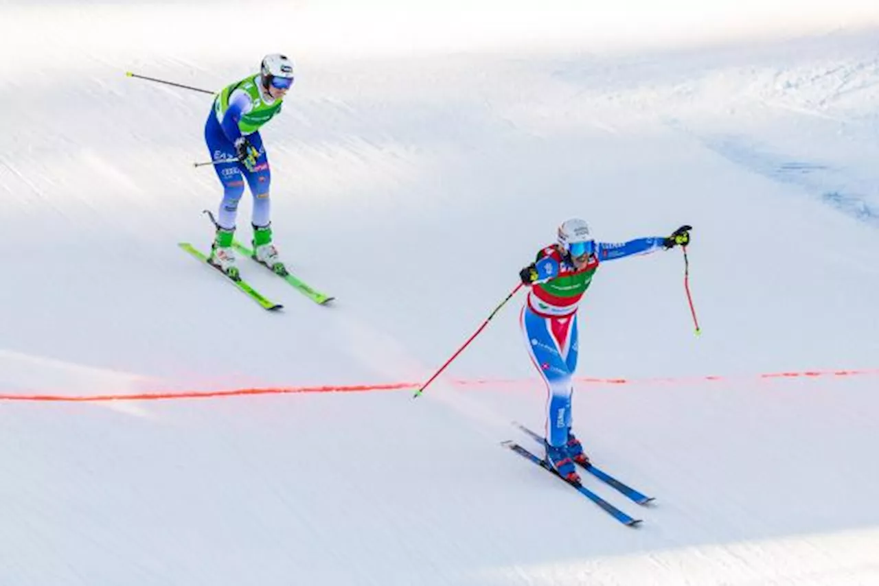 Duplessis-Kergomard remporte la première victoire française de l'hiver en skicross