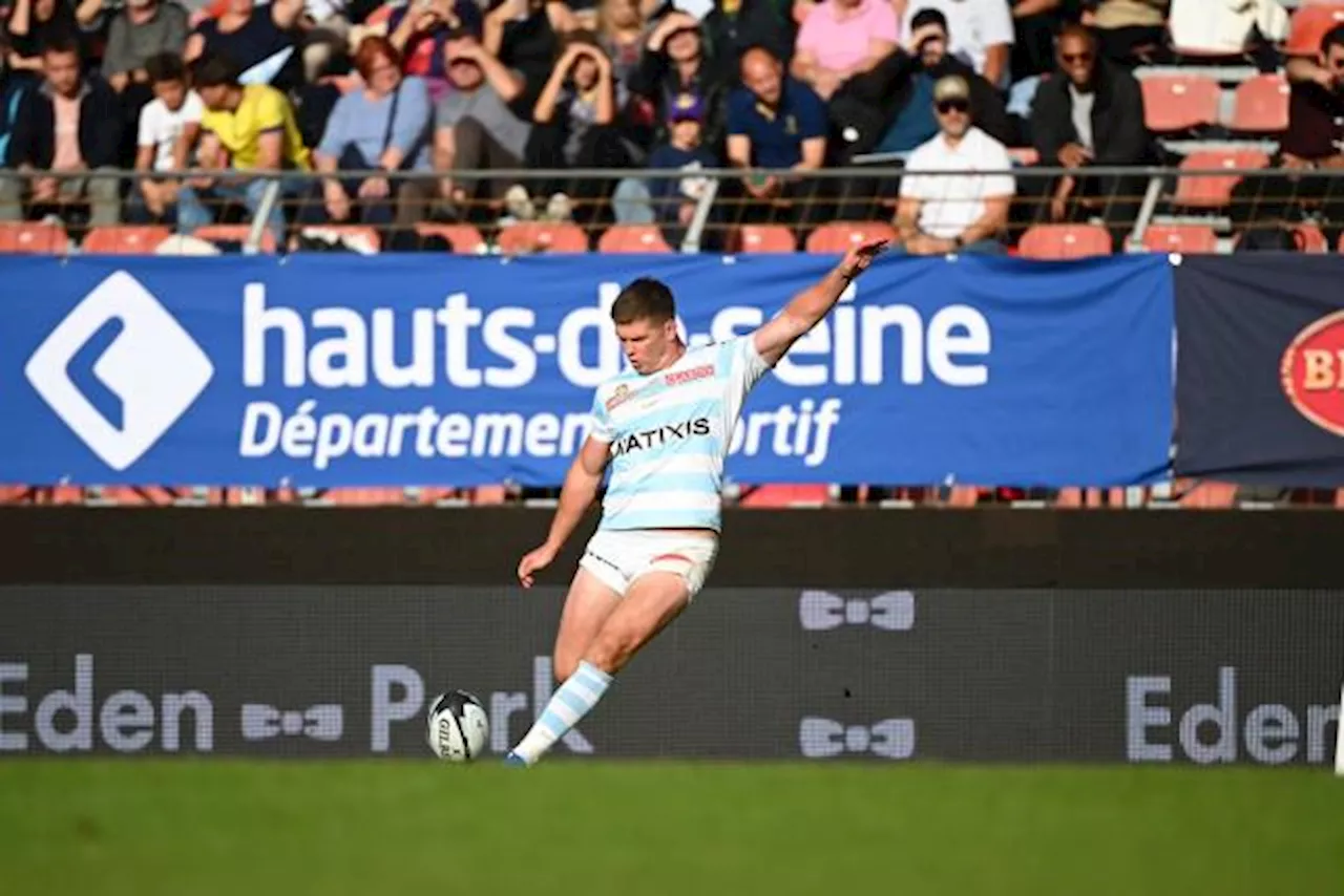 Owen Farrell de retour comme titulaire avec le Racing face aux Stormers en Coupe des champions