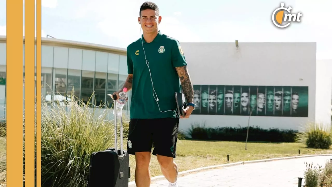 ¿Debutará James? El atacante colombiano viajará con León para enfrentar al Atlas