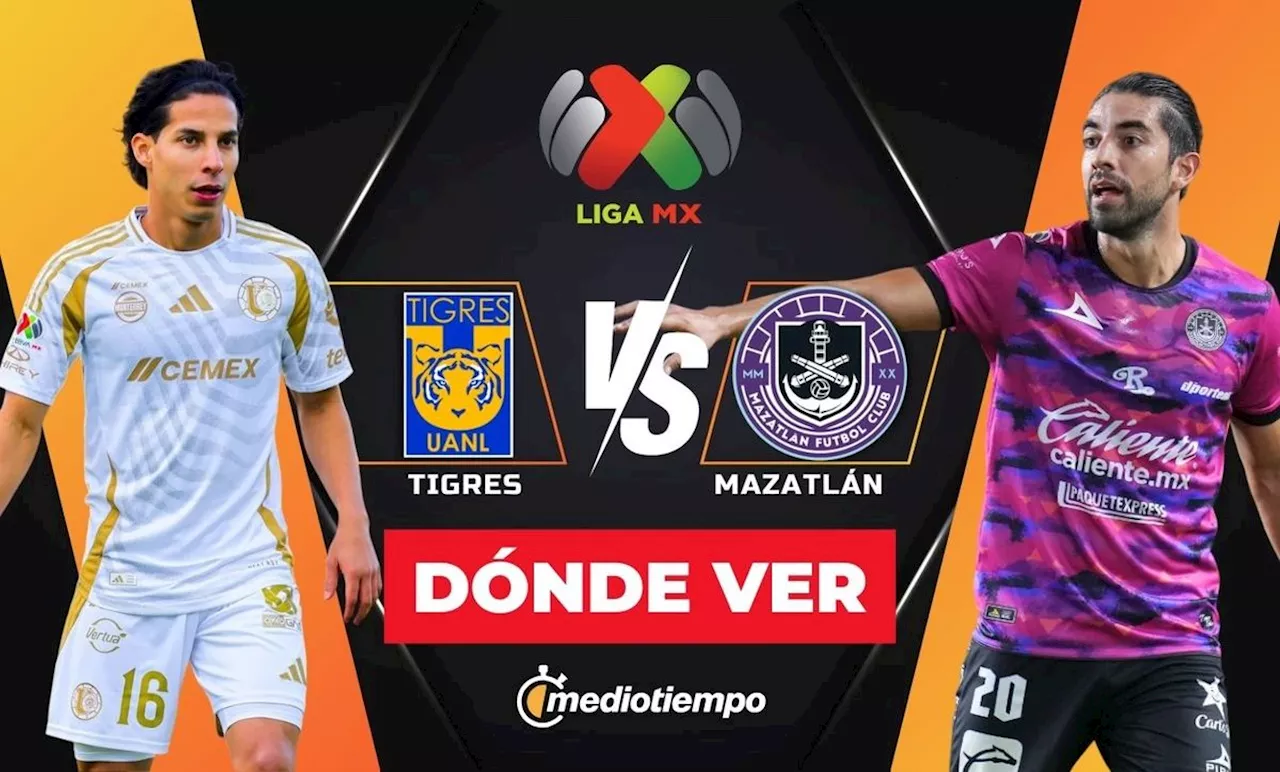 Tigres vs Mazatlán: Previa, Alineaciones y Horario de la Jornada 2 del Clausura 2025