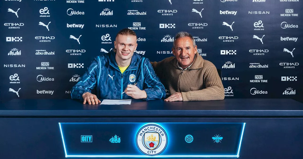 Erling Haaland Signs Nine-Year Manchester City Contract