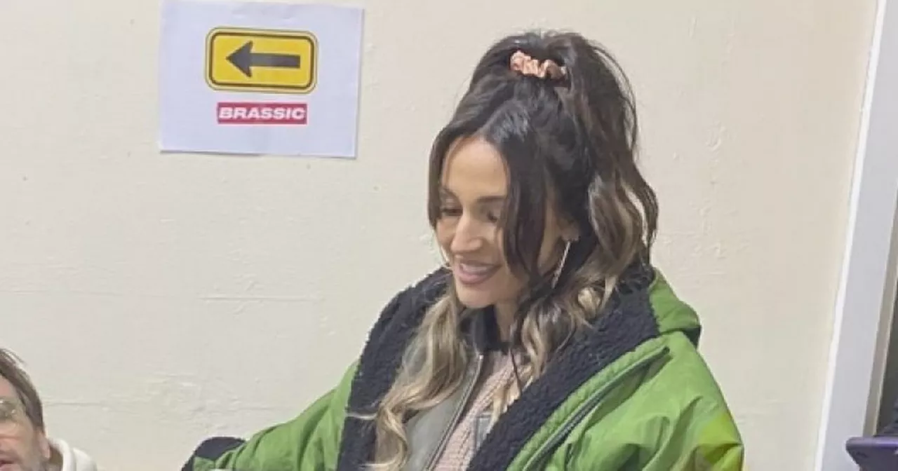 Michelle Keegan Braces the Cold to Film Brassic Before Baby Arrives