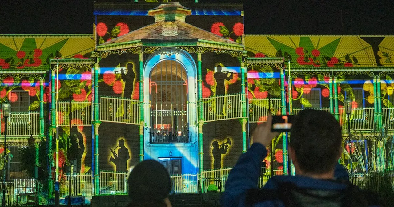 Swinton Ark: A Spectacle of Animated History Illuminates Salford Civic Centre