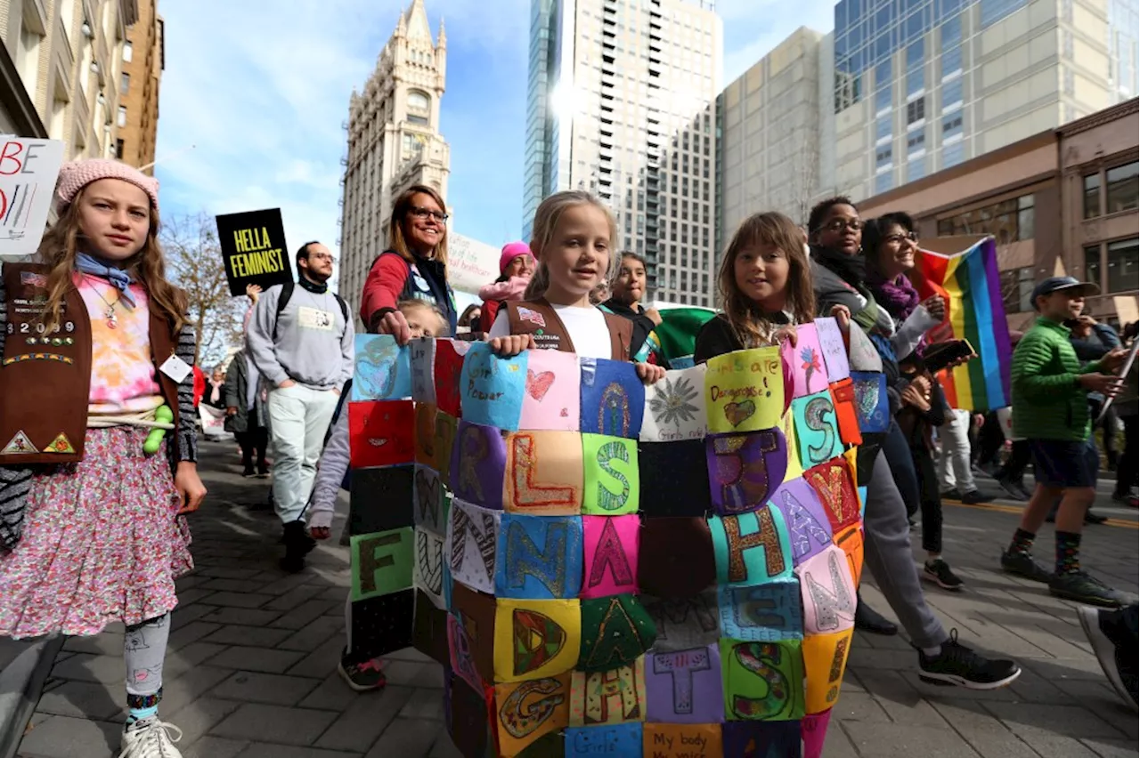 People's March Protests Trump Inauguration Across Bay Area