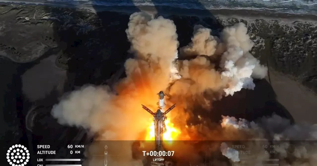 SpaceX's Starship Rocket Explodes in Mid-Air During Test Flight