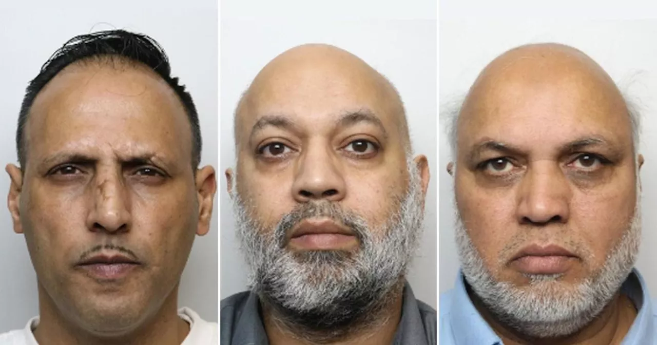 Three members of grooming gang jailed for raping teenage girls in the 1990s