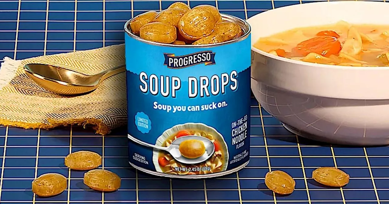 Suckable chicken noodle soup-flavoured cough drops are a thing now