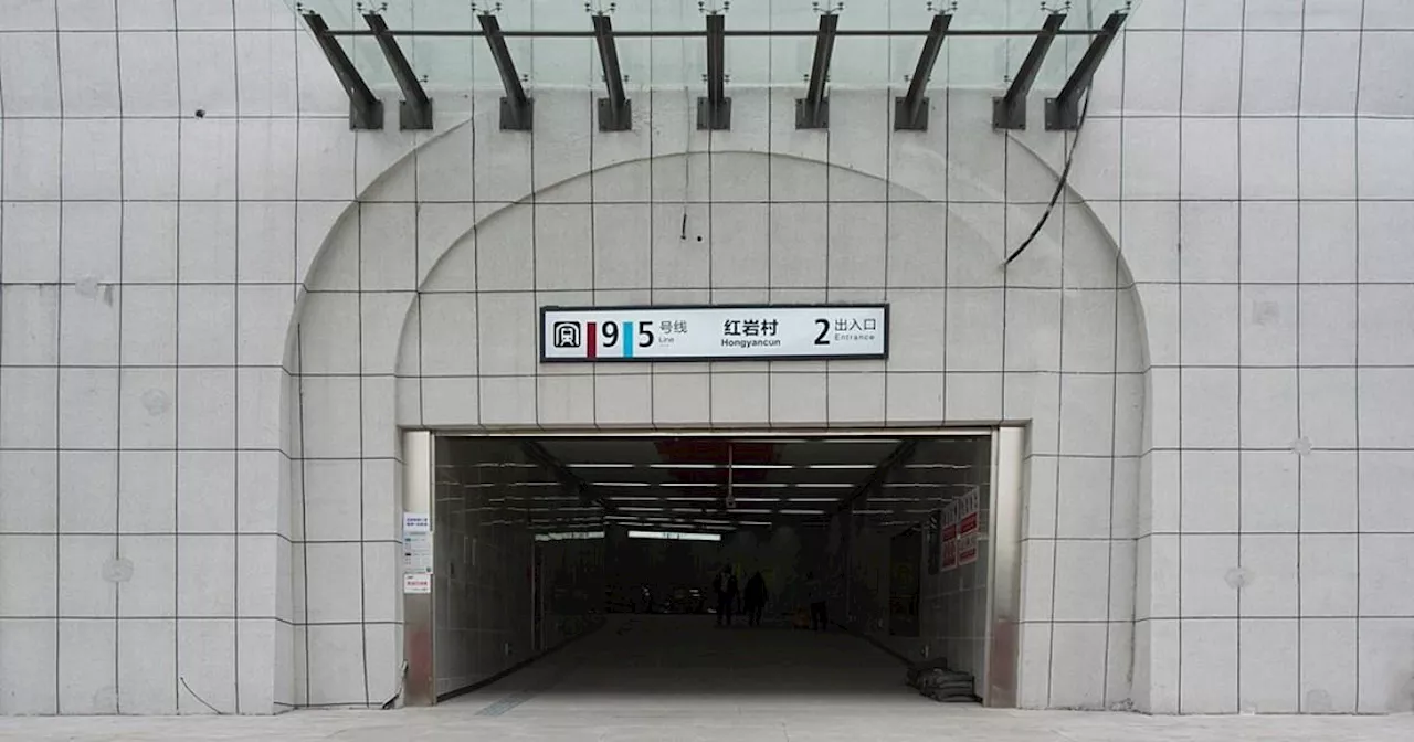 This Chinese Subway Station Takes 10 Minutes Just to Reach the Platform