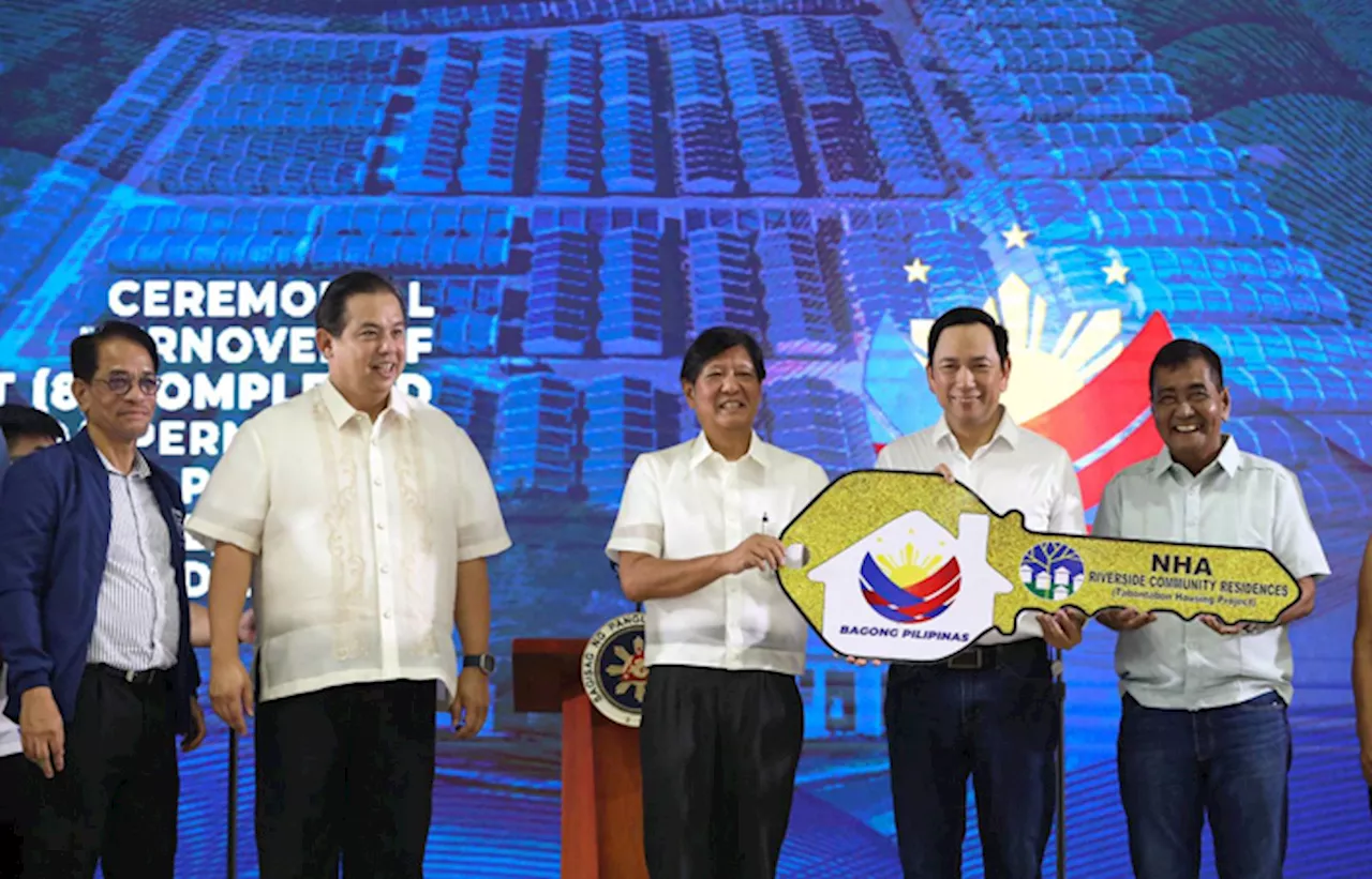 Marcos Jr. Leads Turnover of 'Yolanda' Survivor Housing Units