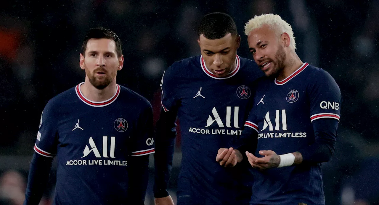 Neymar says Kylian Mbappé was jealous of Lionel Messi at PSG