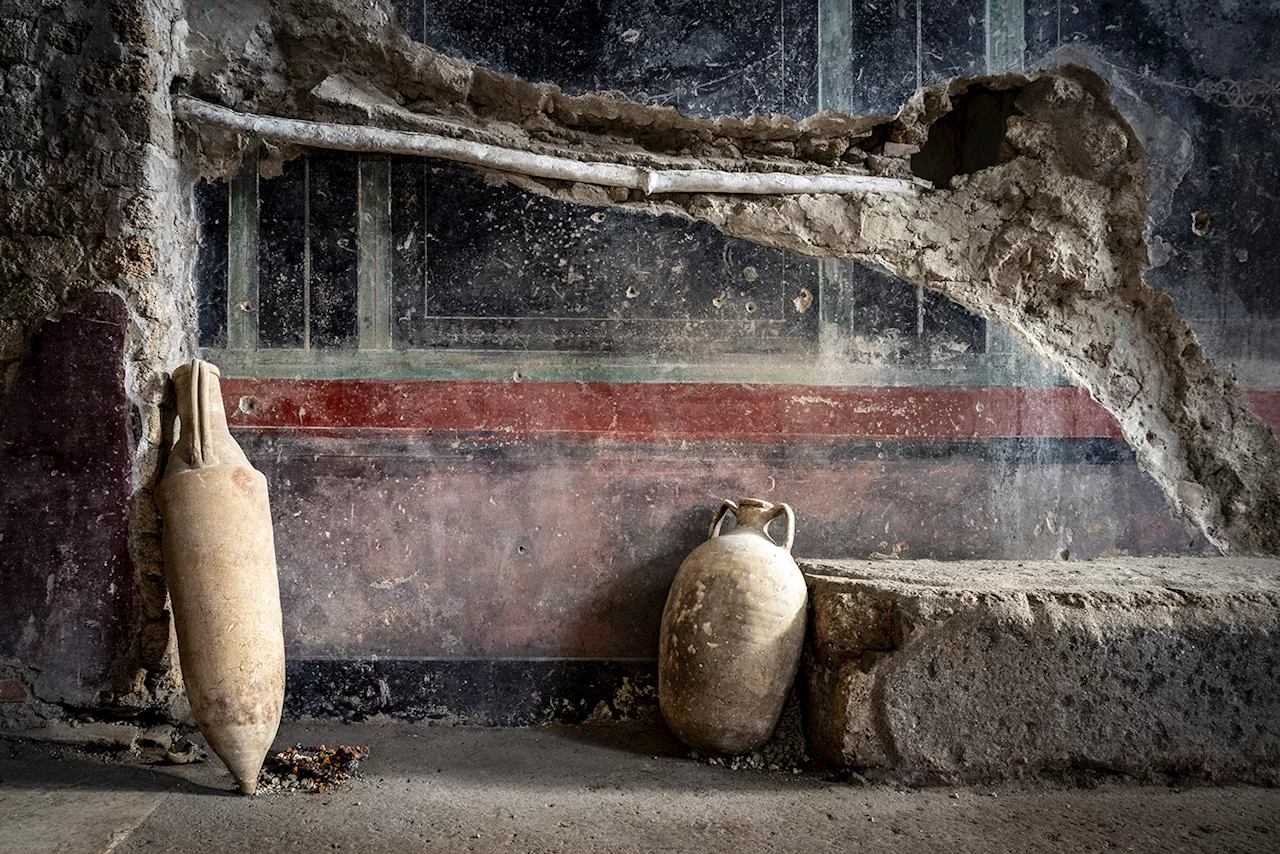 Pompeii Archaeologists Unearth Largest Private Bath Complex