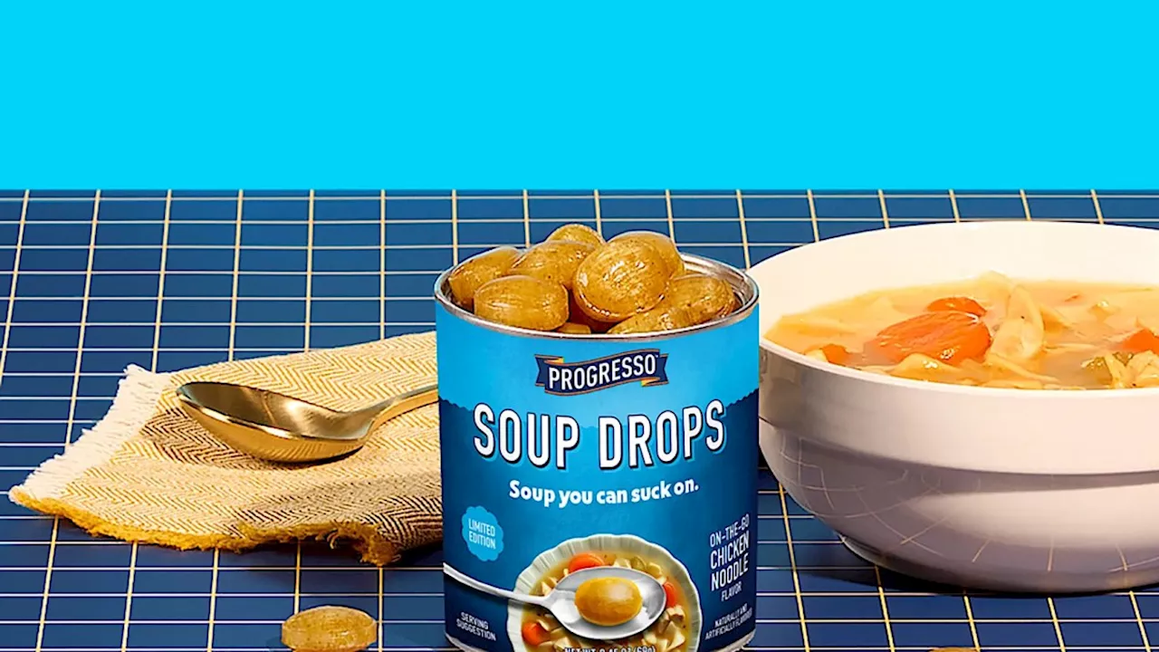 Progresso Launches Soup Drops: A Savory Lozenge That Captures Chicken Noodle Soup Flavor