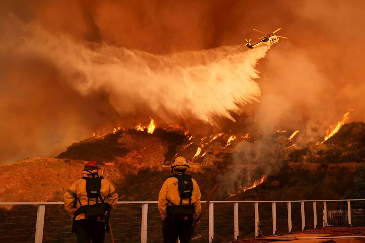 Conspiracy theories spread online during California wildfires