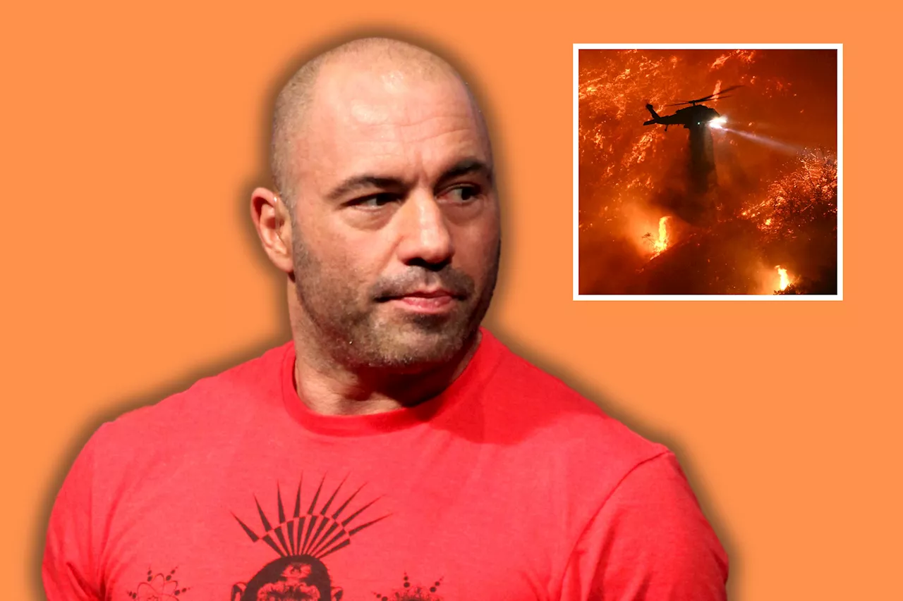 Joe Rogan Podcast Guest Calls Him Out Over LA Fires Remark