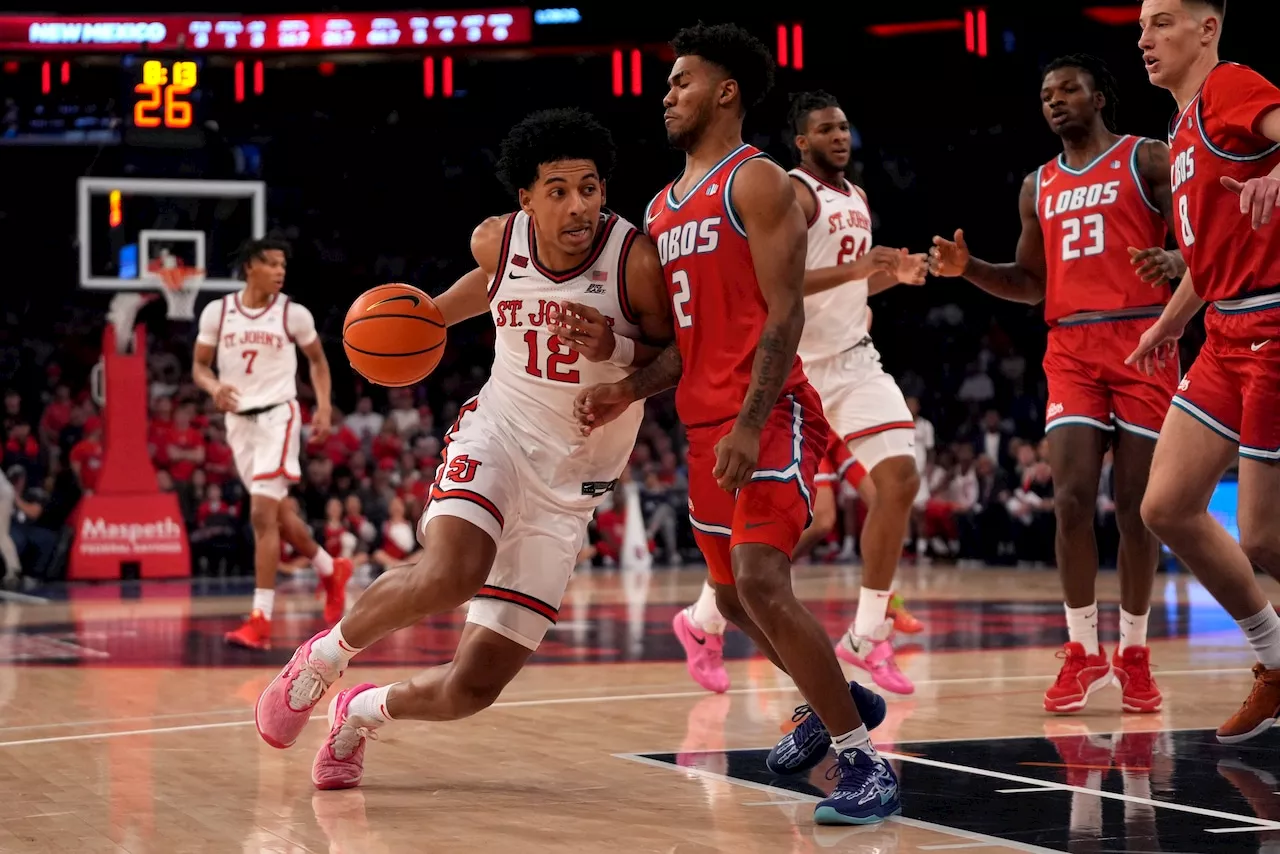 St. John’s wing RJ Luis is ‘100%’ going pro after this season, Rick Pitino says