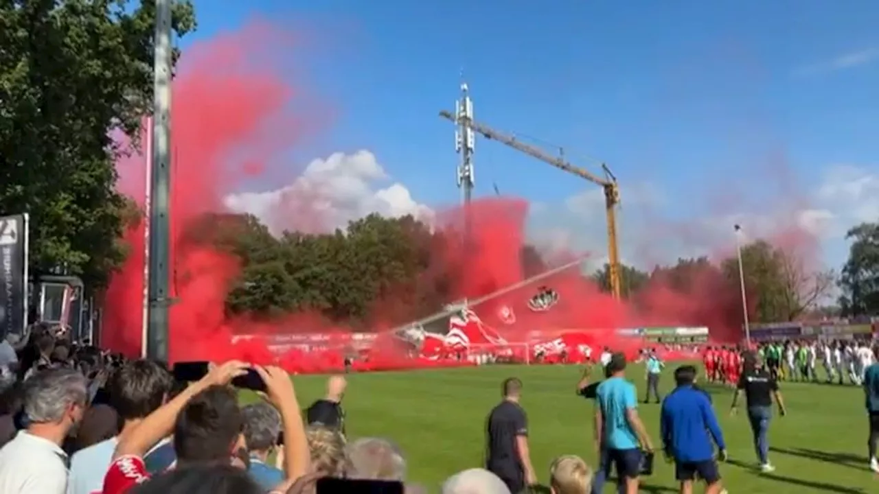 Niemand vervolgd voor ongeluk met spandoek bij voetbalwedstrijd Geesteren