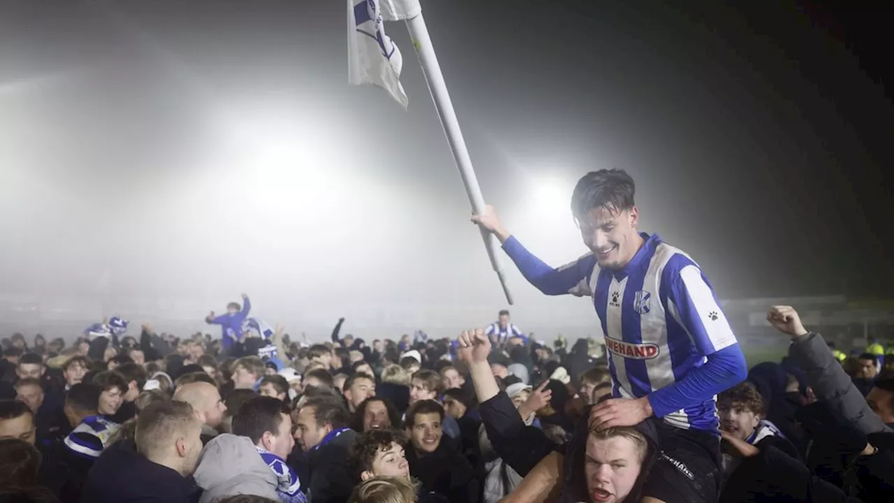 Quick Boys Knikkert Heerenveen uit Beker