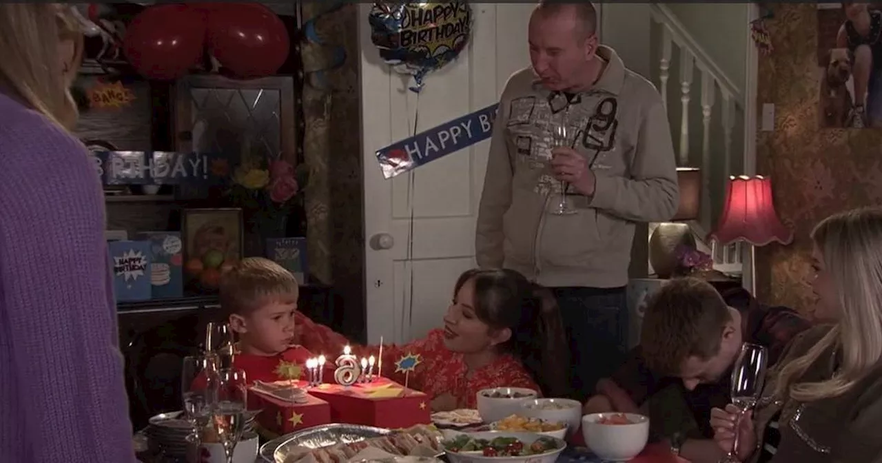 Coronation Street Viewers Puzzled by Kirk's Presence at Bertie's Birthday Party