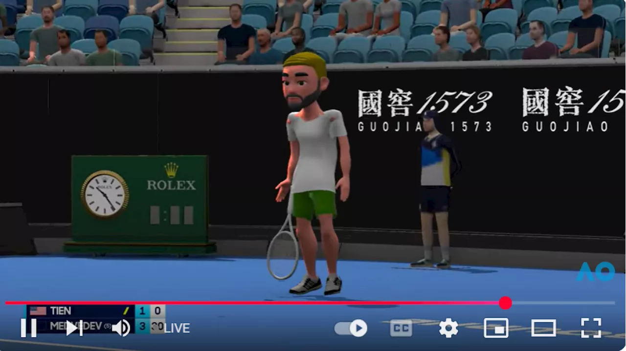 Australian Open's Animated Livestreams Bring a Fresh Spin to Tennis