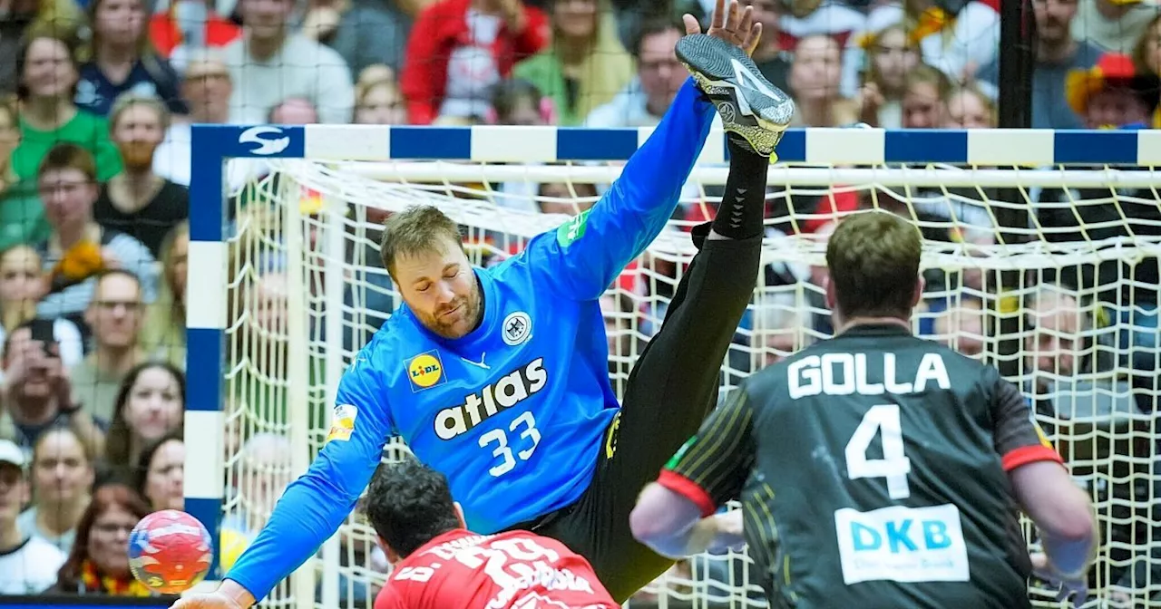 Dank Wolff: Deutsche Handballer mit Zittersieg gegen die Schweiz