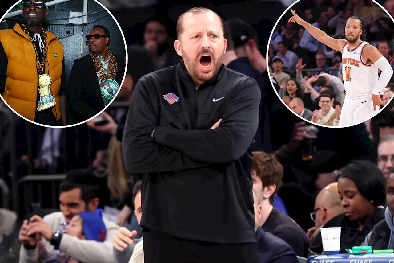 Kevin Garnett wants Knicks stars to confront 'stubborn' Tom Thibodeau over minutes worries