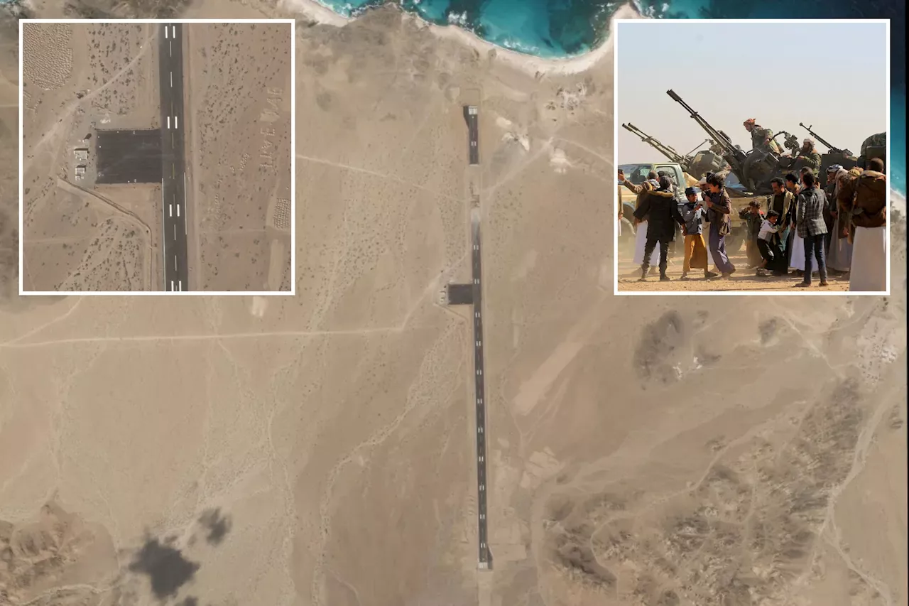 Mysterious airstrip appears on a Yemeni island as Houthi rebel attacks threaten region