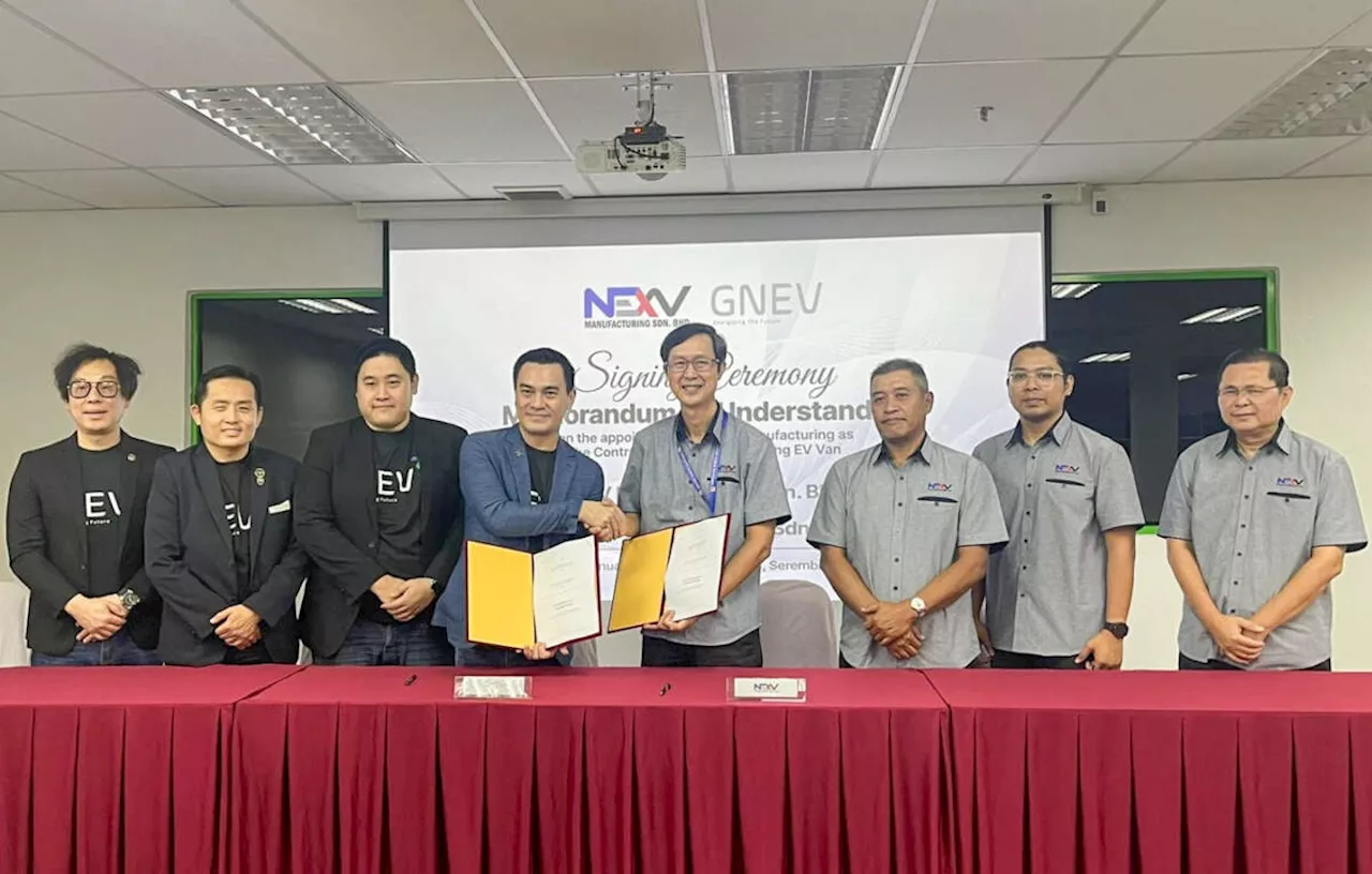 NexV and GNEV Partner to Assemble Electric Vans in Malaysia