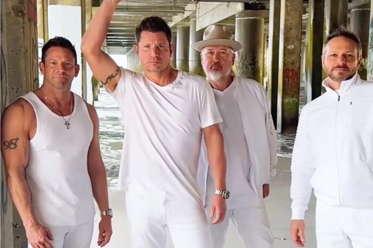 98 Degrees Recreate Iconic 'Give Me Just One Night' Cover for 25th Anniversary