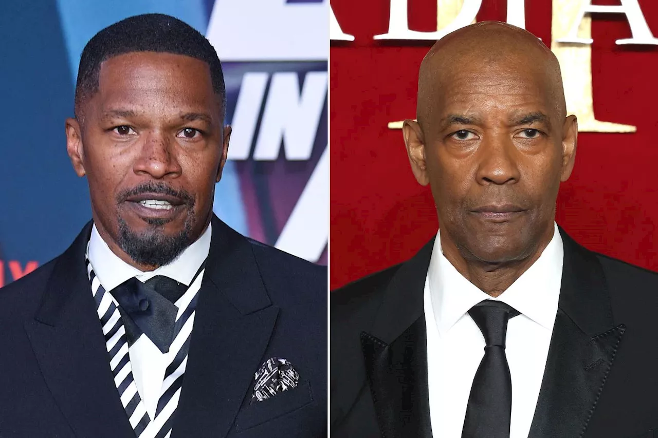 Jamie Foxx Jokingly Pretended to Be Denzel Washington for 3 Days After Near-Fatal Stroke