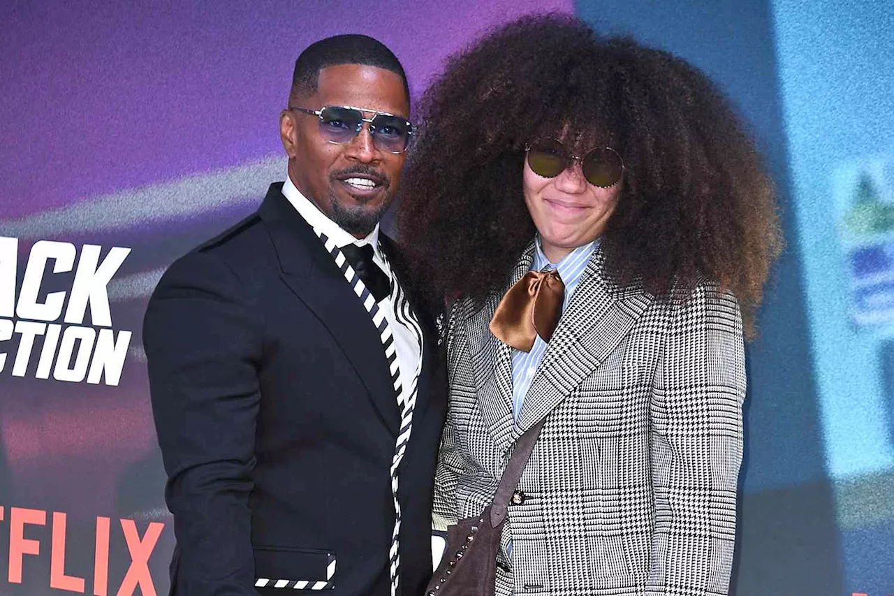 Jamie Foxx Says 'Already Won' After Bringing Daughters to Golden Globes