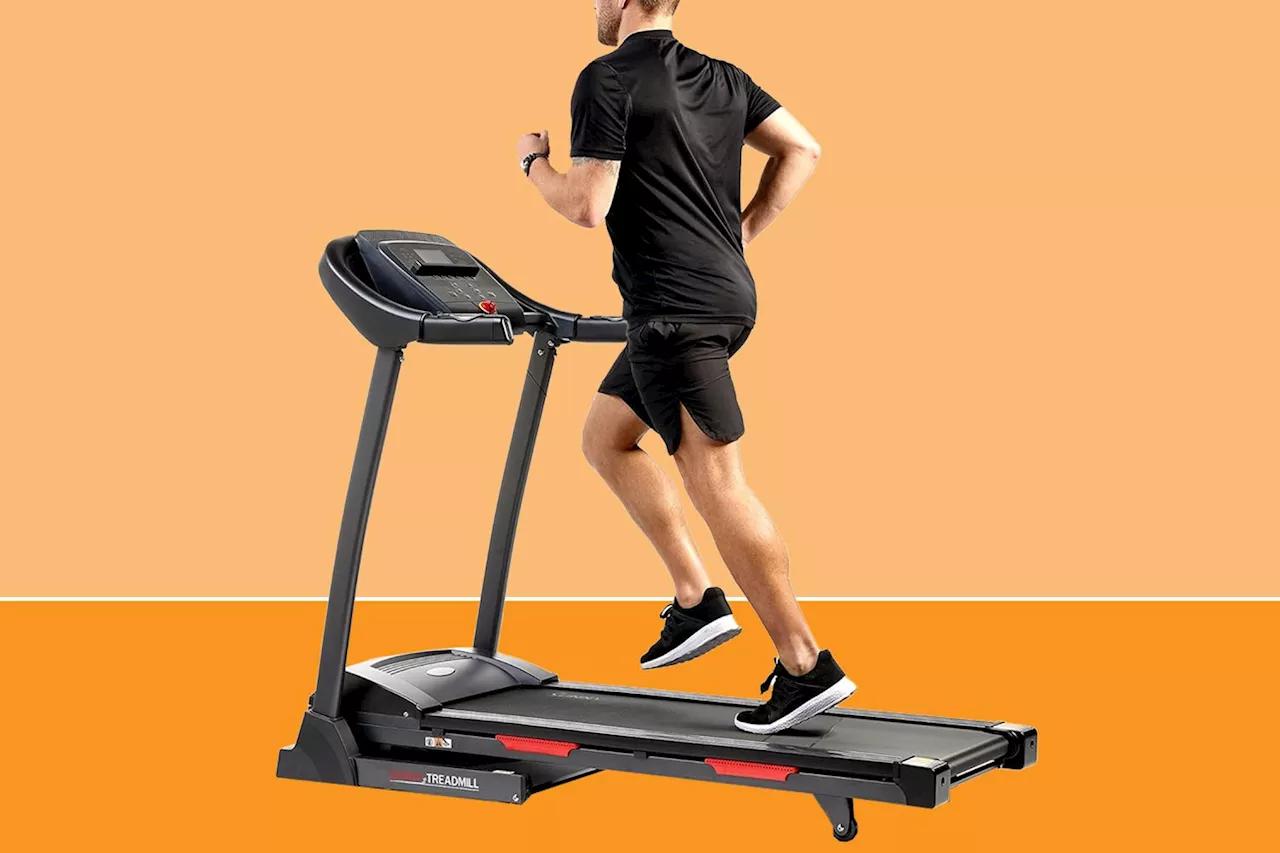 This Foldable Treadmill Is Almost $200 Off at Amazon and Perfect for Small Spaces