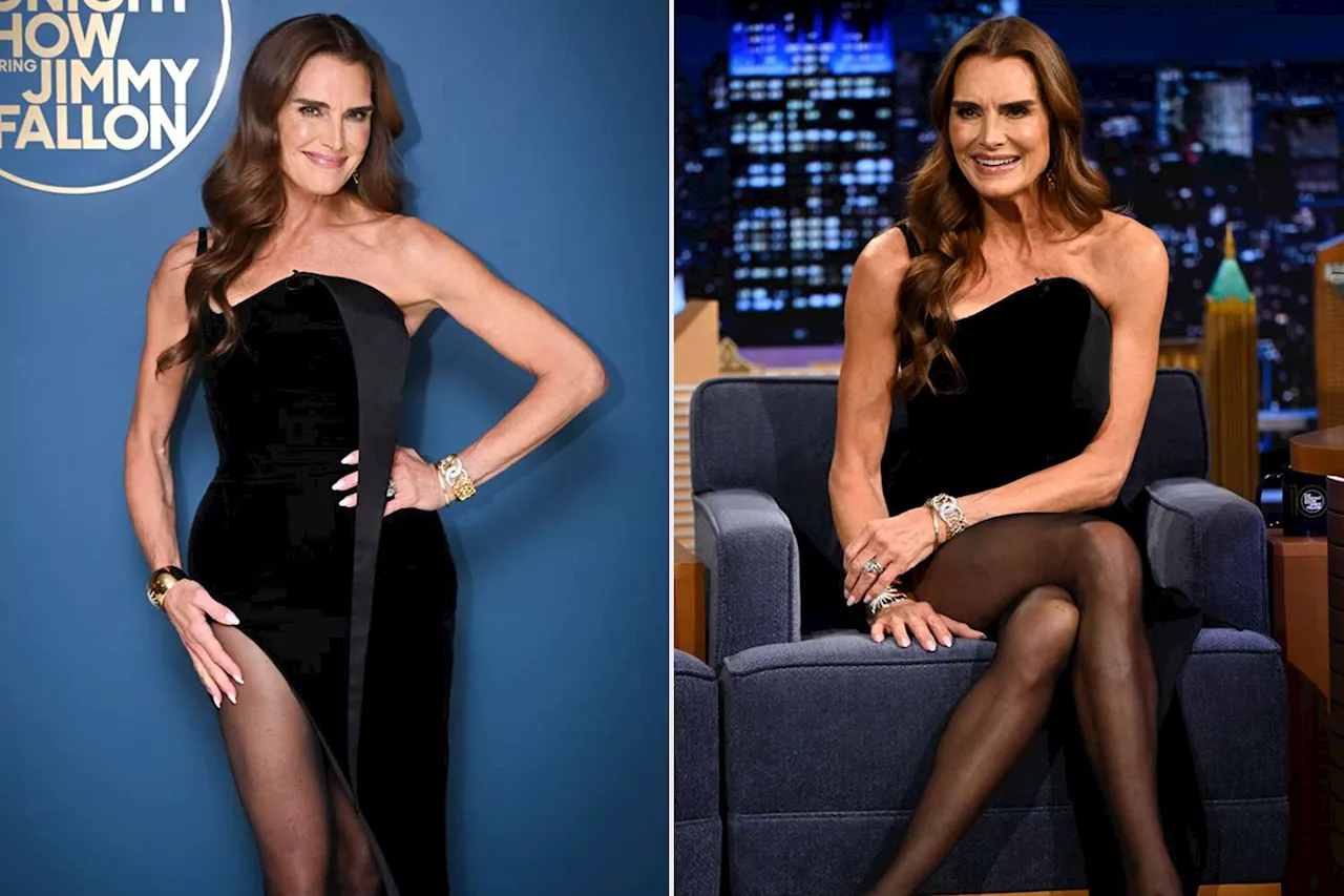 Brooke Shields Celebrates New Memoir on 'The Tonight Show' and Reflects on Aging Gracefully